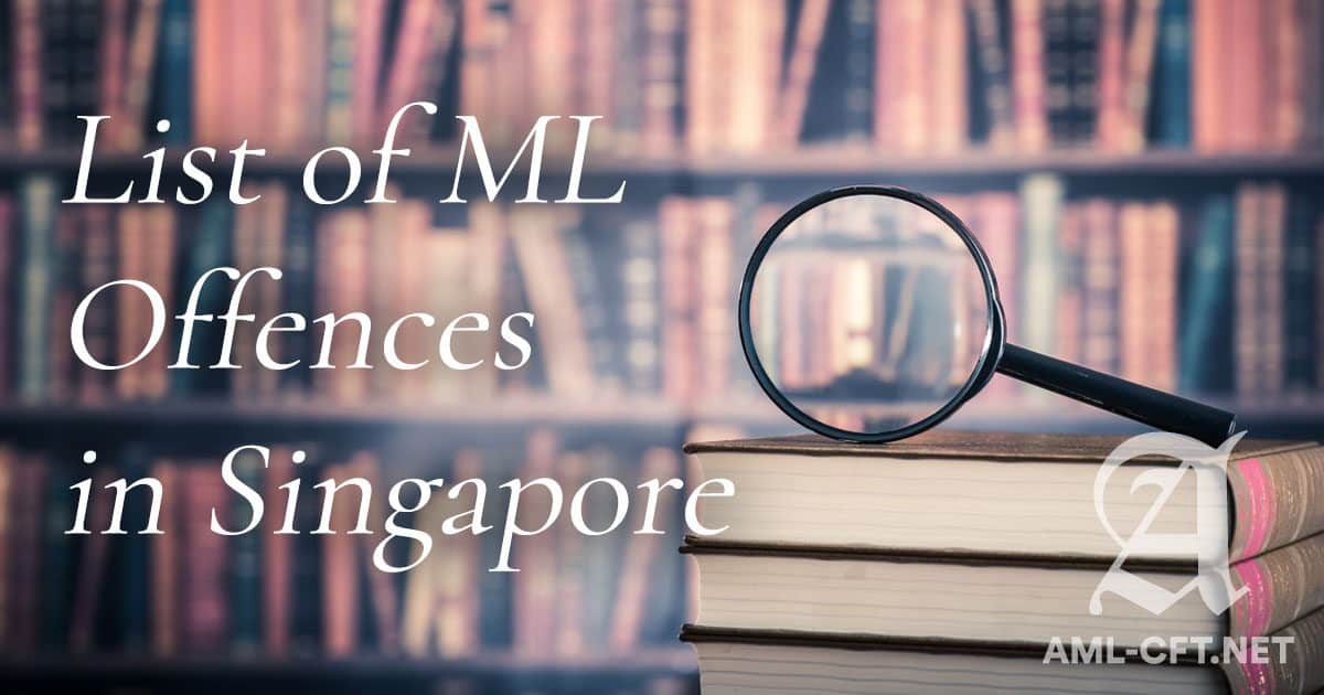 ML Offences in SG